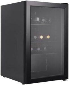 Cookology CBC70BK black under-counter drinks fridge