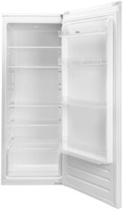 SIA SLF144W white freestanding tall larder fridge 160L