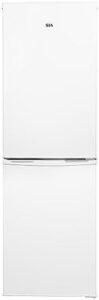 SIA SFF1490W 60/40 split fridge freezer, white, 153L
