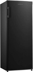 Cookology CTFR235BK tall black larder fridge 235L