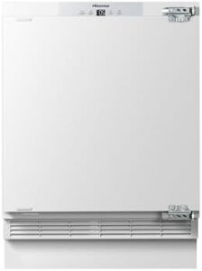 Hisense RUR156D4AWE white under-counter fridge 121L