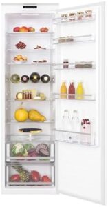 Hoover HOMS518EWK White Tall Fridge, 316L Capacity, E Rated