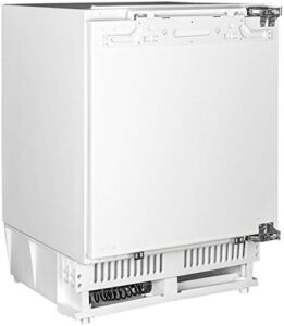 SIA RFU102 White Built-In Under Counter Fridge with Ice Box