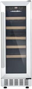 Cookology CWC300SS 30cm stainless steel wine cooler 20 bottles