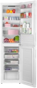 SIA SFF17654WE 50/50 split fridge freezer, white, low frost