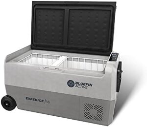 Bluefin Active Fridge, portable travel fridge, AC & DC charging