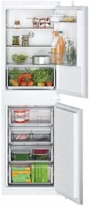 Bosch KIN85NSF0G Serie 2 white built-in fridge freezer