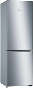 Bosch KGN33NLEAG Serie 2 Fridge Freezer, Silver Inox
