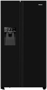 Hisense RS694N4TBE American fridge freezer, 562L, black