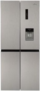 Willow WSBES4MDX American fridge freezer, stainless steel