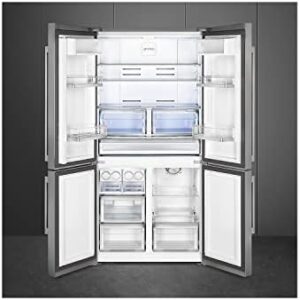 Stainless steel 572L American fridge freezer