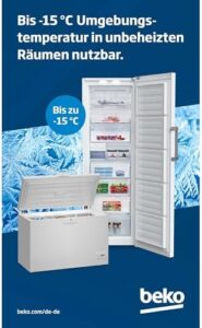 RFNE448E45W White No Frost Freezer 404L Energy Class D
